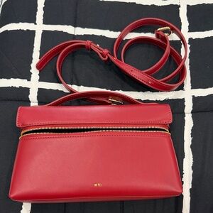 JW PEI Cherry Red Crossbody Bag